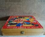 Bilderbaukasten Holzwürfel cubes of wood, 6 puzzels Disney, Overige typen, Gebruikt, Ophalen of Verzenden