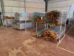 stelling te huur, Doe-het-zelf en Bouw, Steigers, Ophalen, Zo goed als nieuw, Daksteiger, 5 meter of hoger