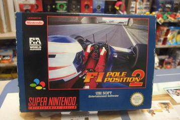 F1 pole position 2 (cib) eur snes beschikbaar voor biedingen