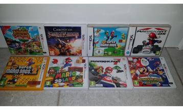 Verschillende Nintendo DS/2DS/3DS spelletjes.!  disponible aux enchères