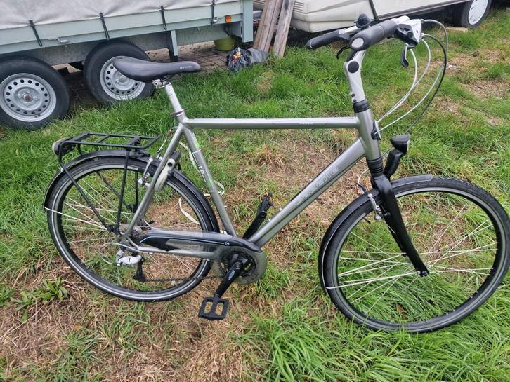 Herenfiets gazelle medeo lite 28" 61 cm, Fietsen en Brommers, Fietsen | Heren | Herenfietsen, Gebruikt, Gazelle, 61 tot 65 cm