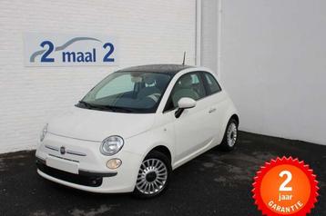 Fiat 500 1.2i Pano/Airco inclusief 2 JAAR garantie!