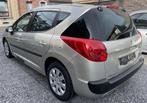 PEUGEOT 207 SW 1.6 ESS 08/2008 VERSNEL AUTO CT OK OK LEZ, Auto's, Automaat, Elektrische ramen, Stof, 4 cilinders