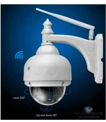 IP, WIFI, HD waterdichte gemotoriseerde domecamera voor buit