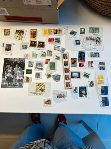 Poszegelverzameling - 20 foto's