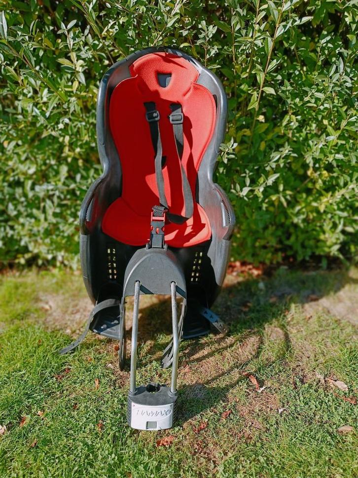 Fietsstoeltje HAMAX, Fietsen en Brommers, Fietsaccessoires | Fietsstoeltjes, Gebruikt, Achterzitje, 9 t/m 18 kg, Ophalen
