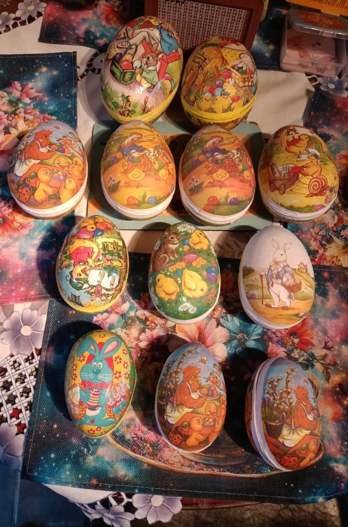 vintage paaseieren, Diversen, Pasen, Zo goed als nieuw, Ophalen of Verzenden