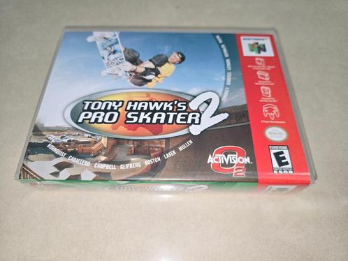 Tony Hawk's Pro Skater 2 N64 Game Case, Games en Spelcomputers, Games | Nintendo 64, Zo goed als nieuw, Verzenden