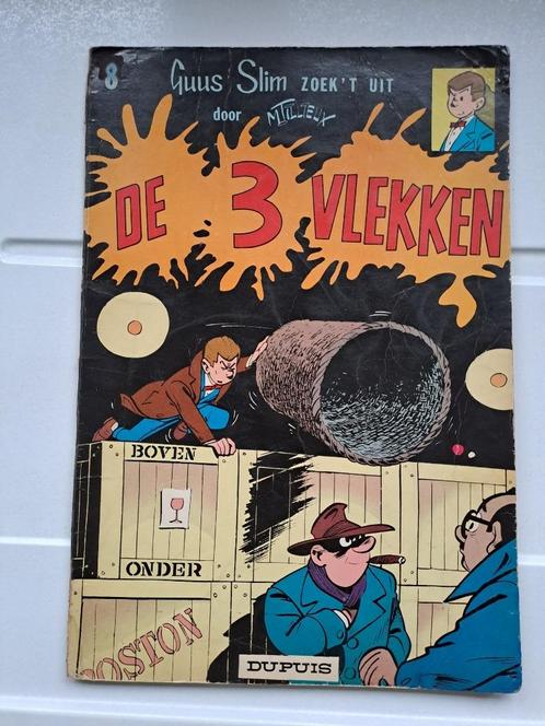 Guus Slim 8, de 3 Vlekken, 1ste druk, goede staat, Boeken, Stripverhalen, Gelezen, Eén stripboek, Verzenden