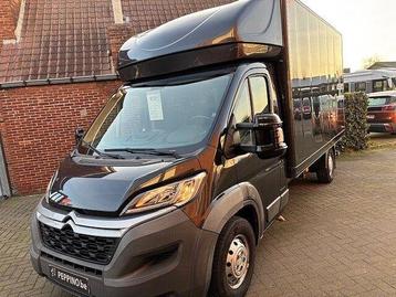 Citroen Jumper met meubelbak 2.2 HDI 130 PK, Auto's, Bestelwagens en Lichte vracht, 94 kW, Citroën, Zwart, Bedrijf