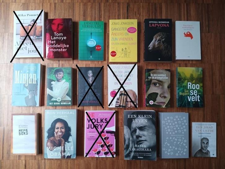 Verschillende boeken genre romans/non-fictie/literatuur, Livres, Littérature, Comme neuf, Enlèvement ou Envoi