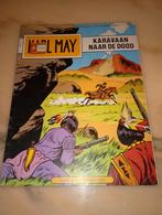 Couverture en papier Karl May de couleur blanc, bleu, marron, Une BD, Enlèvement ou Envoi, Utilisé, Willy Vandersteen