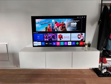 LG OLED 55 4K TV met garantie & Ikea Besta meubel/tv beugel beschikbaar voor biedingen