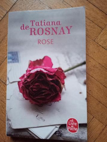 Livre Rose Tatiana de Rosnay 