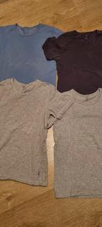 4 onderhemdjes met korte mouwen van WOODY maat 164, Kinderen en Baby's, Kinderkleding | Maat 164, Nacht- of Onderkleding, Gebruikt