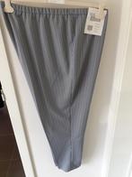 Nieuwe fijngestreepte damesbroek Maat: 58 Prijs: € 4, Blauw, Nieuw, Ophalen of Verzenden, /