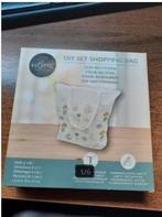 Boodschappentas om te borduren, Hobby en Vrije tijd, Ophalen of Verzenden, Nieuw, Handborduren, Borduurpakket