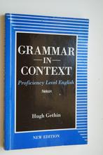Grammar in Context (Hugh Gethin), Ophalen of Verzenden, Engels