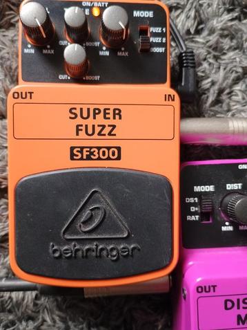 Behringer sf300 SF 300 super fuzz beschikbaar voor biedingen