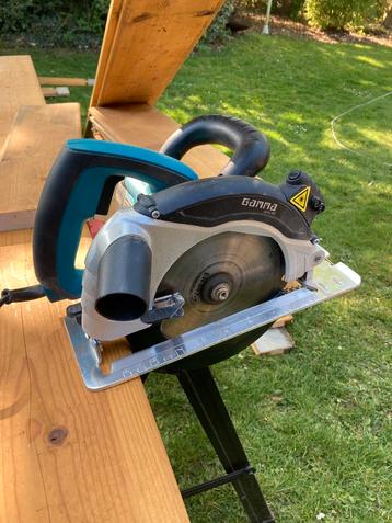Cirkelzaag voor hout en metaal., Doe-het-zelf en Bouw, Gereedschap | Zaagmachines, Ophalen, Gebruikt, Cirkelzaag, 30 tot 70 mm