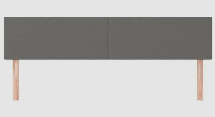 Tête de lit, Maison & Meubles, Chambre à coucher | Lits, Neuf, Deux personnes, 180 cm, Autres dimensions, Bois, Gris, Enlèvement ou Envoi