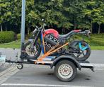 Motor aanhangwagen - TE HUUR, Dieren en Toebehoren, Ophalen, Zo goed als nieuw, Aluminium