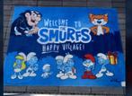 originele smurfen matje  1,20 m. x 0,90 m., Verzamelen, Stripfiguren, Ophalen of Verzenden, Smurfen, Gebruikt, Plaatje, Poster of Sticker