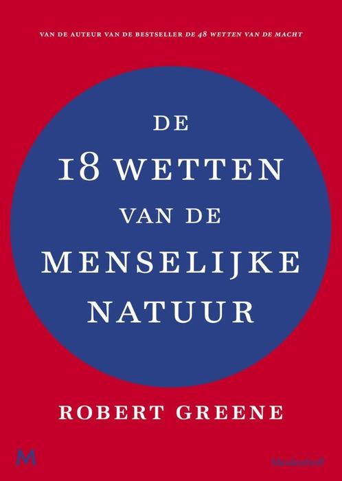 De 18 wetten van de menselijke natuur  -  Robert Greene, Boeken, Wetenschap, Verzenden