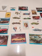 Autocollants Panini pour voitures et automobiles. 24 pièces, Enlèvement ou Envoi