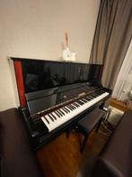 Staande piano, Muziek en Instrumenten, Piano's, Ophalen, Zwart, Zo goed als nieuw, Piano