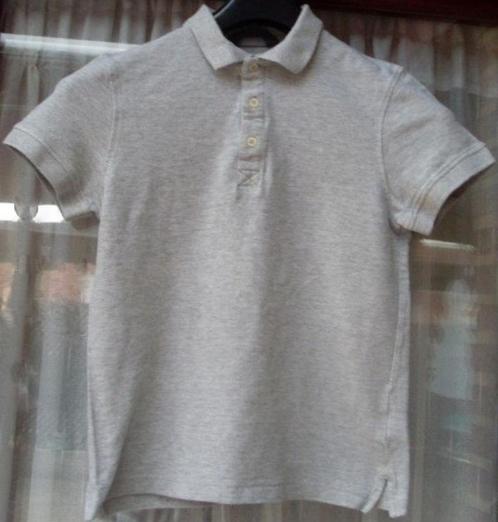 Grijze polo/t-shirt van H&M maat S, Kleding | Heren, Polo's, Gedragen, Maat 46 (S) of kleiner, Grijs, Ophalen of Verzenden