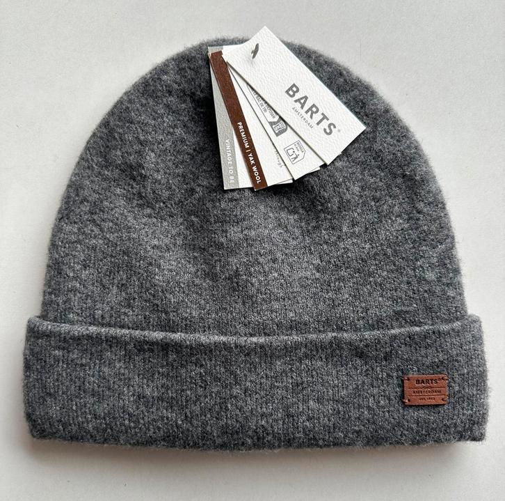 NEW! BARTS Bonnet Vale Beanie Dark Heather Hat AUTHENTIQUE, Kleding | Heren, Mutsen, Sjaals en Handschoenen, Nieuw, Muts, Ophalen