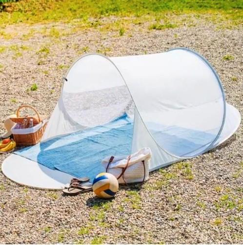 NIEUW €87,50 Pop-Up Strandtent UV-Beschermend!!, Caravans en Kamperen, Tenten, tot en met 2, Nieuw, Ophalen of Verzenden