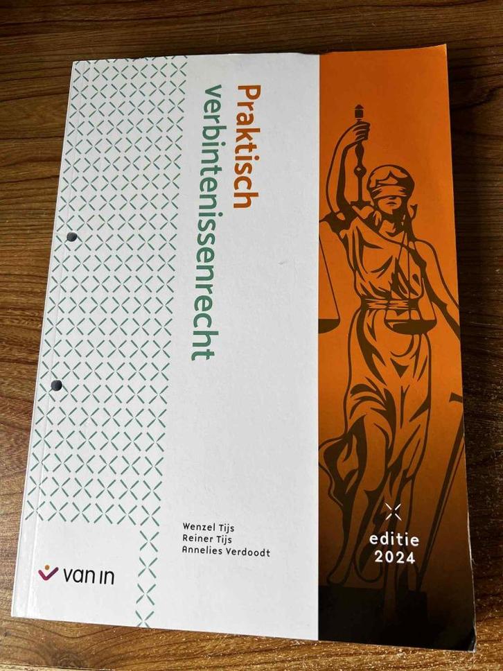 Handboek Praktisch Verbintenissenrecht, Boeken, Studieboeken en Cursussen, Zo goed als nieuw, Hogeschool, Ophalen of Verzenden