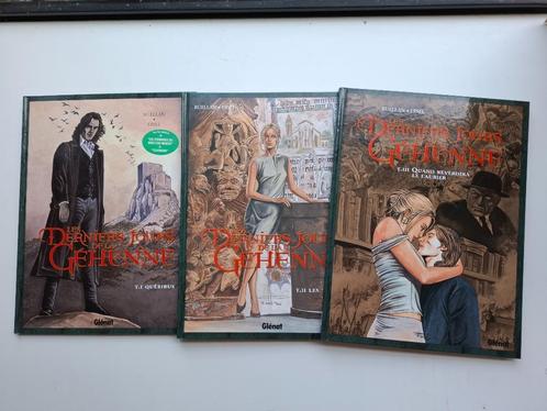 LES DERNIERS JOURS DE LA GEHENNE TOMES 1 à 3 SERIE COMPLETE, Boeken, Stripverhalen, Zo goed als nieuw, Complete serie of reeks