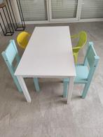 Tafel en stoelen voor kinderen, Kinderen en Baby's, Kinderkamer | Tafels en Stoelen, Ophalen, Gebruikt, Stoel(en)