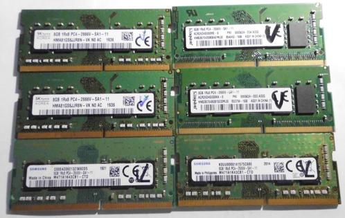 8 Gb DDR4 à 2666 Mhz Sodim, Informatique & Logiciels, Mémoire RAM, Laptop, 8 GB, DDR4, Enlèvement ou Envoi