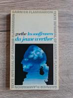 Boek : Les souffrances du jeune werther  / Goethe flammarion, Comme neuf, Enlèvement ou Envoi