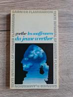 Boek : Les souffrances du jeune werther  / Goethe flammarion, Ophalen of Verzenden, Zo goed als nieuw