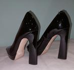 628C* Gino ROSSI prachtige zwarte pumps (39), Gino Rossi, Pumps, Verzenden, Zwart