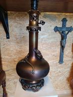 Lampe chinoise en bronze, Antiek en Kunst, Ophalen, Brons