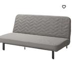 IKEA NYHAMN grijze converteerbare slaapbank, Huis en Inrichting, Ophalen, Zo goed als nieuw, Grijs