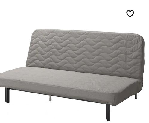 IKEA NYHAMN grijze converteerbare slaapbank, Huis en Inrichting, Slaapkamer | Slaapbanken, Zo goed als nieuw, Grijs, Ophalen