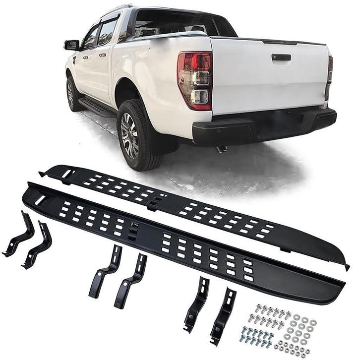 Ford Ranger T6 T7 T8 Treeplanken Sidesteps Running Boards, Auto diversen, Tuning en Styling, Verzenden