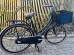 Cortina U4 Transportfiets Zwart 57cm –Stevige Krat, Topstaat, Versnellingen, 56 cm of meer, Zo goed als nieuw, Ophalen