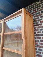 Teak 300 cm buffetkast/vitrinekast GRATIS LEVERING, Huis en Inrichting, Ophalen of Verzenden, Zo goed als nieuw