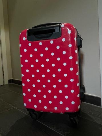 Handbagage trolley voor kinderen, Handtassen en Accessoires, Koffers, Ophalen, Gebruikt, Hard kunststof, Minder dan 50 cm