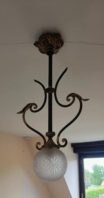 lampe suspendue art déco, Enlèvement
