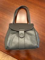 Sac à main en cuir gris avec bandoulière, Enlèvement ou Envoi, Comme neuf, Gris, Sac à main