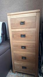 Schuivenkastje in teakhout (in zeer mooie staat!), Ophalen, Zo goed als nieuw, Teakhout, Met lade(s)